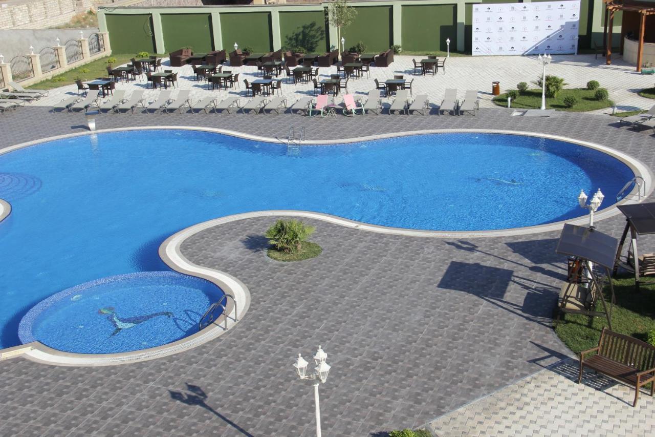 Khazar Inji Hotel Buzovna Bagian luar foto
